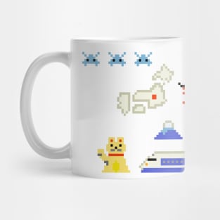 JAPAN pixelart Mug